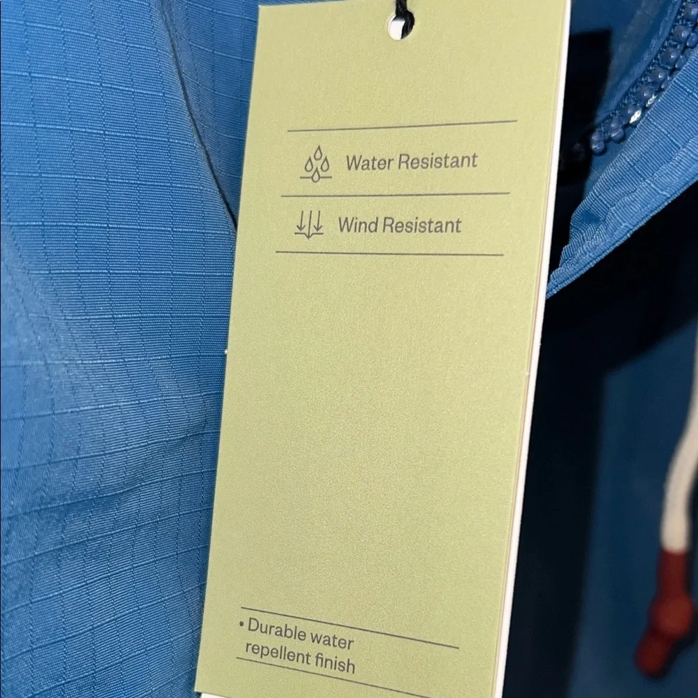 Goodfellow & Co Men's Blue Raincoat - Picture 3 of 10